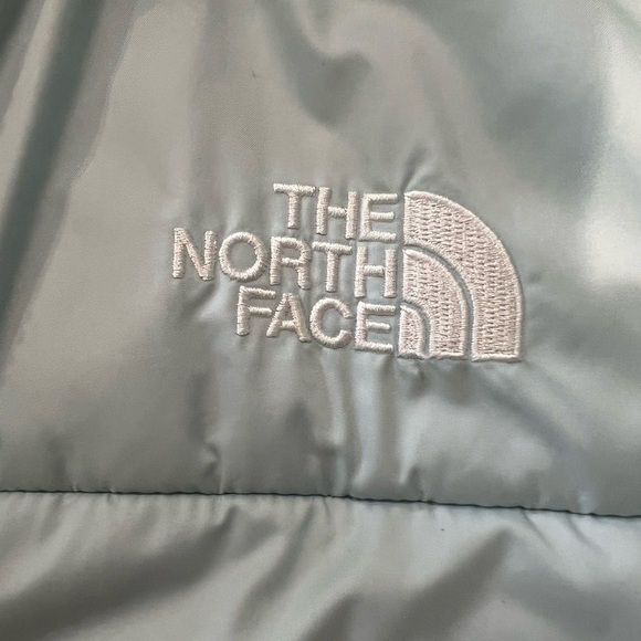 North Face Girls Winter sky blue jacket XL - Picture 4 of 9
